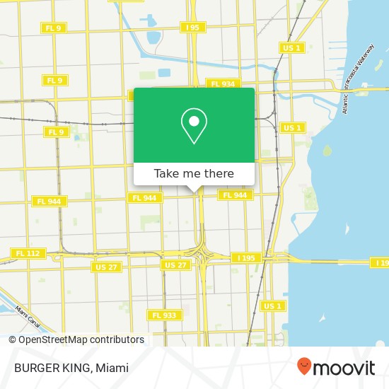 BURGER KING, 5401 NW 7th Ave Miami, FL 33127 map