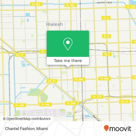 Chantel Fashion, 624 E 9th St Hialeah, FL 33010 map