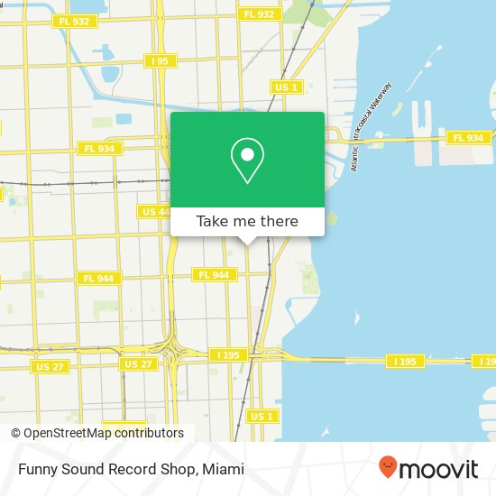 Funny Sound Record Shop, 5903 NE 2nd Ave Miami, FL 33137 map