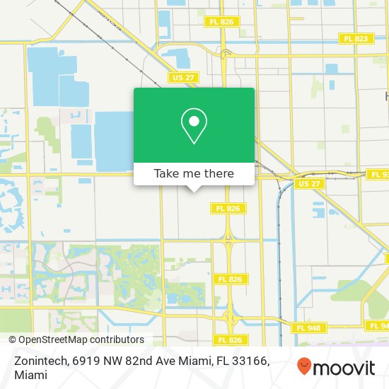 Zonintech, 6919 NW 82nd Ave Miami, FL 33166 map