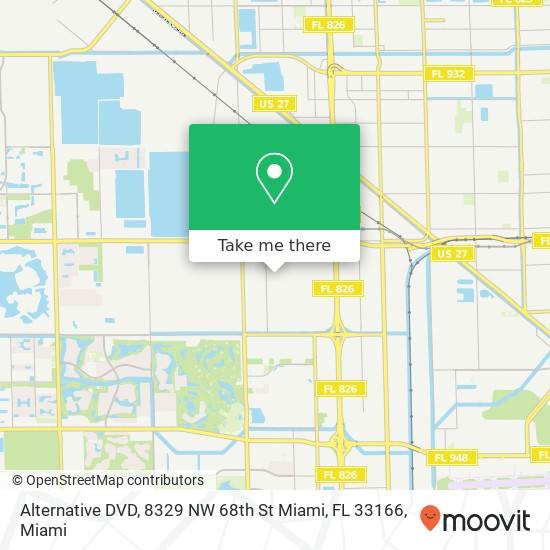 Alternative DVD, 8329 NW 68th St Miami, FL 33166 map