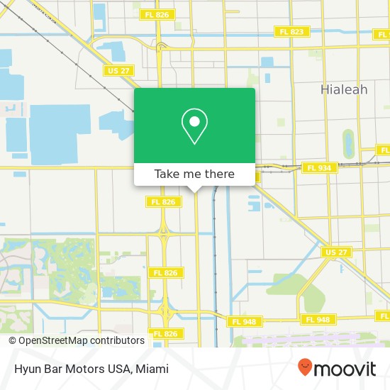 Hyun Bar Motors USA map