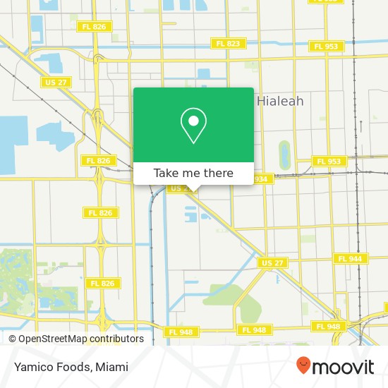 Yamico Foods, 847 W 17th St Hialeah, FL 33010 map