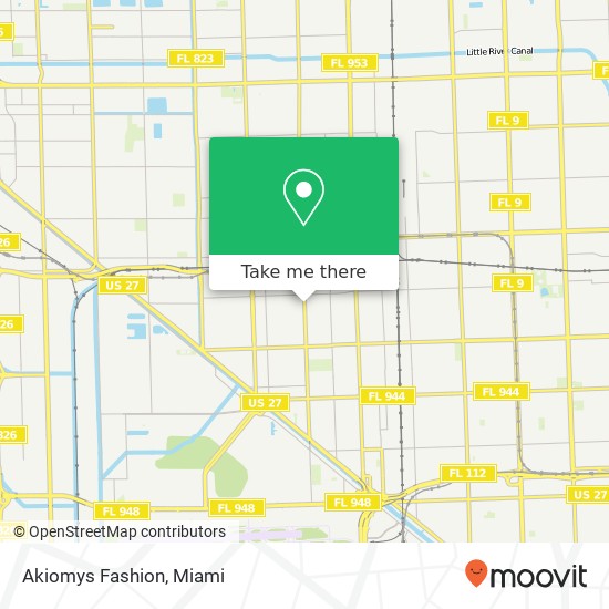 Akiomys Fashion, 1520 E 4th Ave Hialeah, FL 33010 map