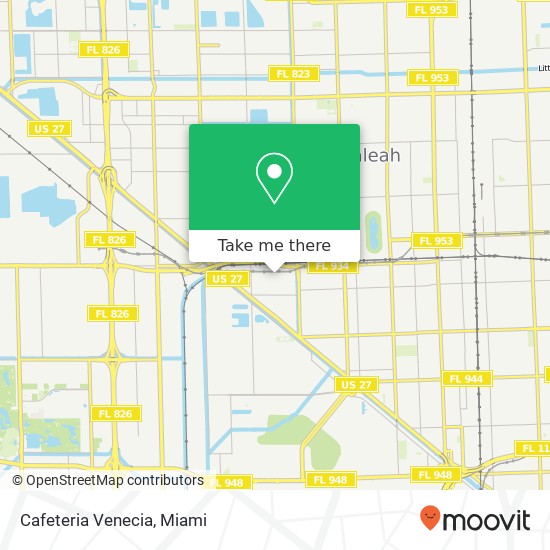 Cafeteria Venecia, 600 W 20th St Hialeah, FL 33010 map