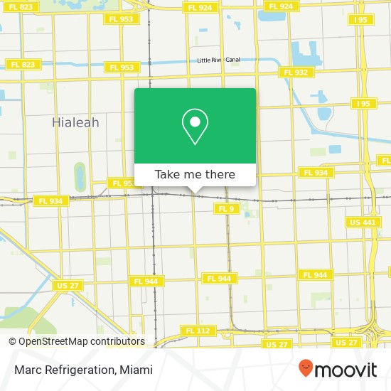 Marc Refrigeration, 7453 NW 32nd Ave Miami, FL 33147 map
