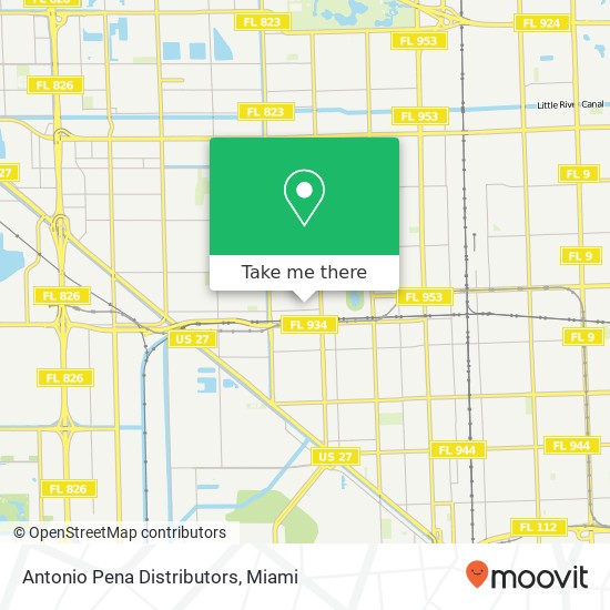 Antonio Pena Distributors, 124 W 24th St Hialeah, FL 33010 map