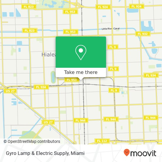 Gyro Lamp & Electric Supply, 1051 E 23rd St Hialeah, FL 33013 map