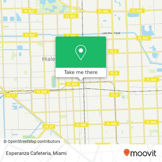 Esperanza Cafeteria, 1048 E 26th St Hialeah, FL 33013 map