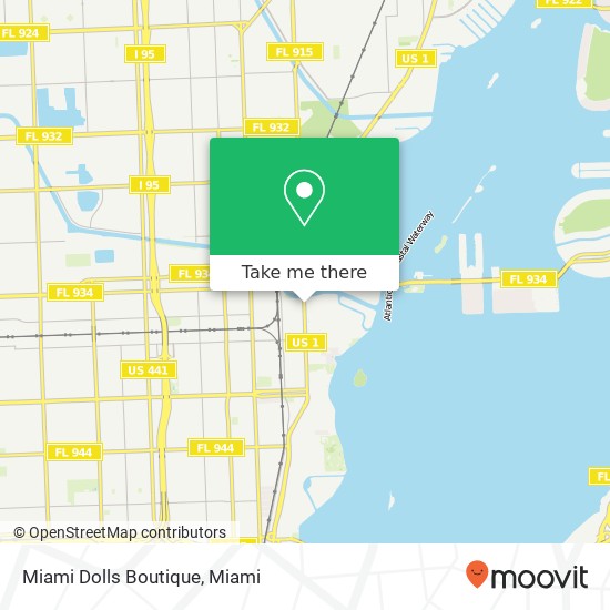Miami Dolls Boutique, 7615 Biscayne Blvd Miami, FL 33138 map