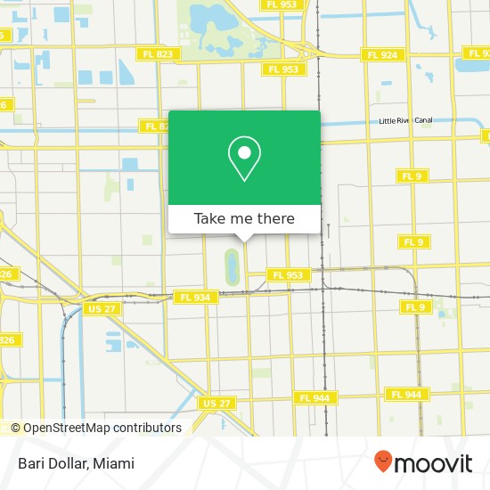 Bari Dollar, 3005 E 4th Ave Hialeah, FL 33013 map