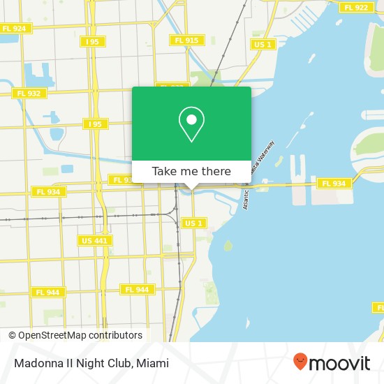 Mapa de Madonna II Night Club