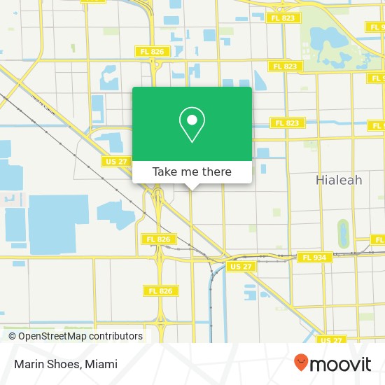 Marin Shoes, 1576 W 37th St Hialeah, FL 33012 map