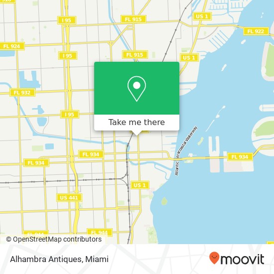 Alhambra Antiques, 8690 Biscayne Blvd Miami, FL 33138 map