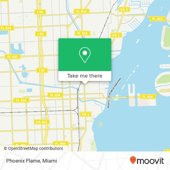 Phoenix Flame, 8601 Biscayne Blvd Miami, FL 33138 map