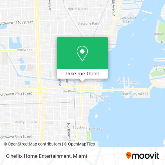 Cineflix Home Entertainment map