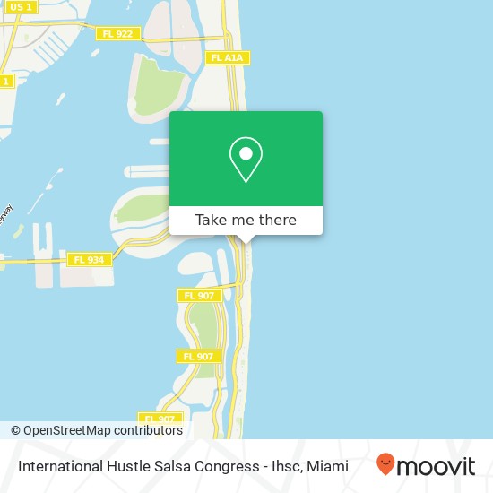 International Hustle Salsa Congress - Ihsc map