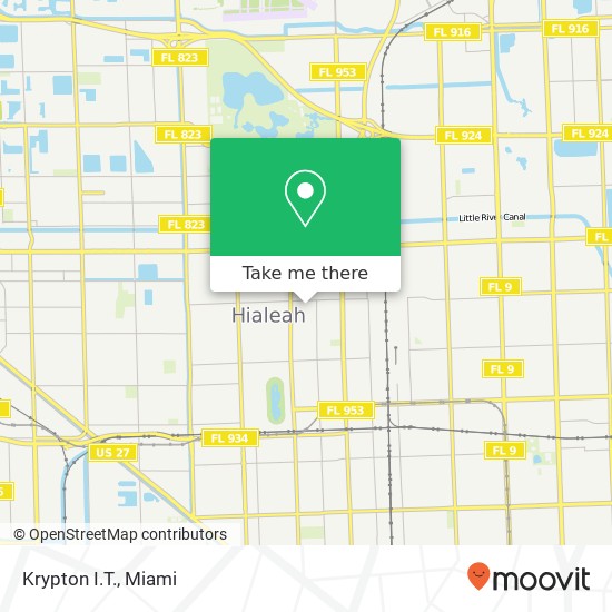 Krypton I.T., 511 E 40th St Hialeah, FL 33013 map