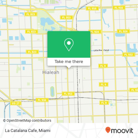 La Catalana Cafe, 850 E 41st St Hialeah, FL 33013 map