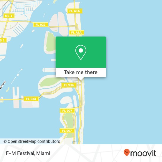 F+M Festival map