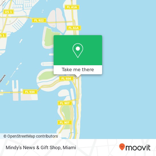 Mapa de Mindy's News & Gift Shop