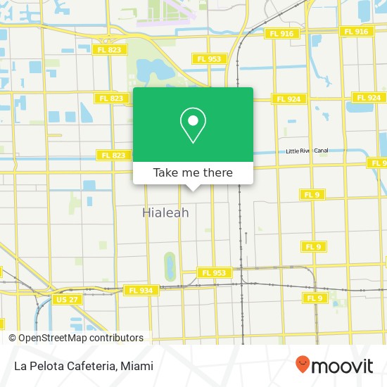 La Pelota Cafeteria, E 43rd St Hialeah, FL 33013 map