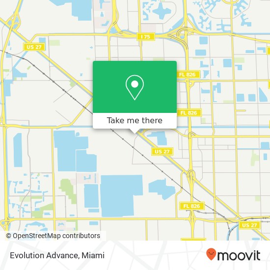 Evolution Advance, 10302 NW South River Dr Medley, FL 33178 map