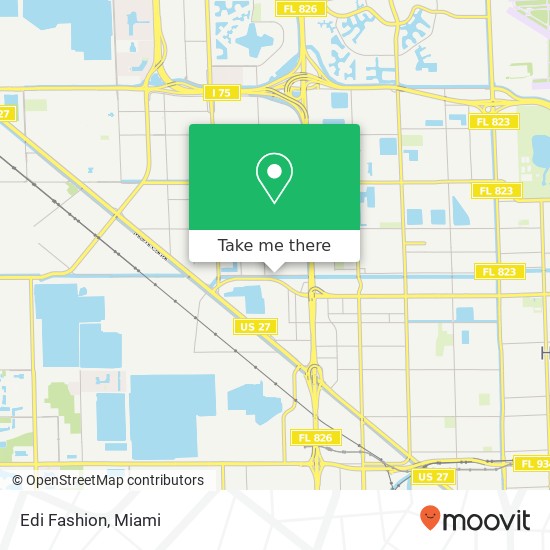 Edi Fashion, 2341 W 52nd St Hialeah, FL 33016 map