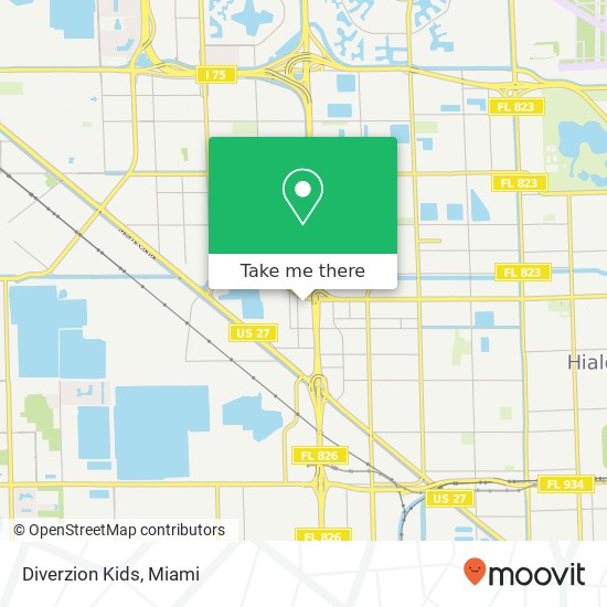 Diverzion Kids, 7802 NW 103rd St Hialeah, FL 33016 map