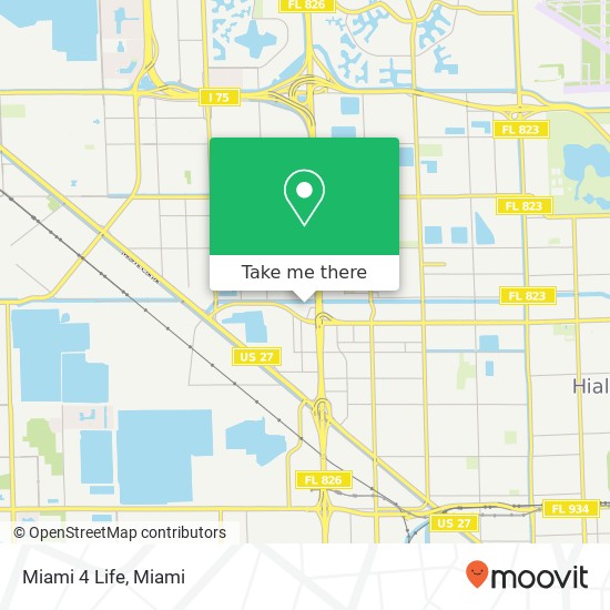 Miami 4 Life, 10550 NW 77th Ct Hialeah Gardens, FL 33016 map