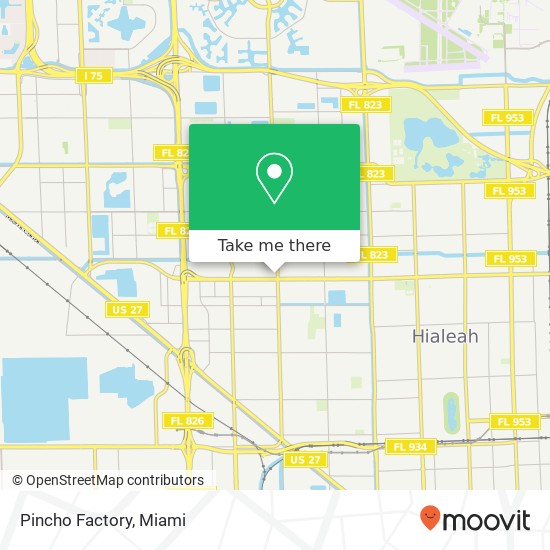 Pincho Factory, 4950 W 12th Ave Hialeah, FL 33012 map