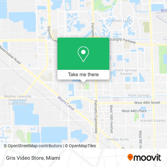 Gris Video Store map