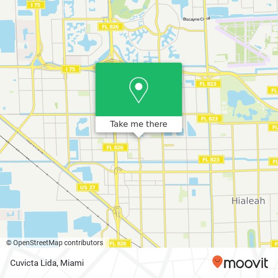 Cuvicta Lida, 5962 W 16th Ave Hialeah, FL 33012 map