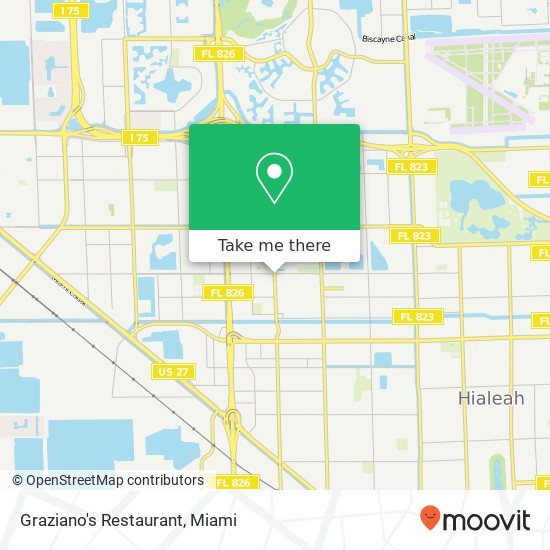 Graziano's Restaurant, 5993 W 16th Ave Hialeah, FL 33012 map