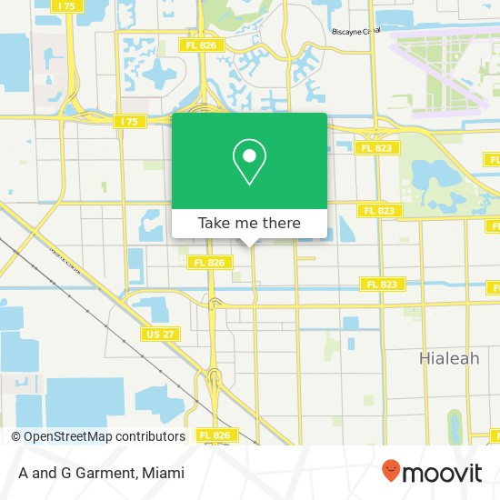 A and G Garment, 5946 W 16th Ave Hialeah, FL 33012 map