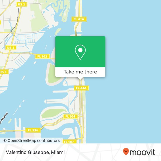 Valentino Giuseppe, 8900 Collins Ave Surfside, FL 33154 map