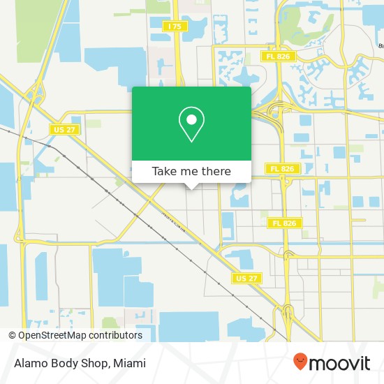 Alamo Body Shop, 9100 NW 119th St Hialeah, FL 33018 map