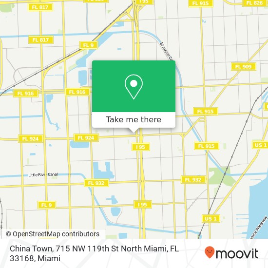 China Town, 715 NW 119th St North Miami, FL 33168 map