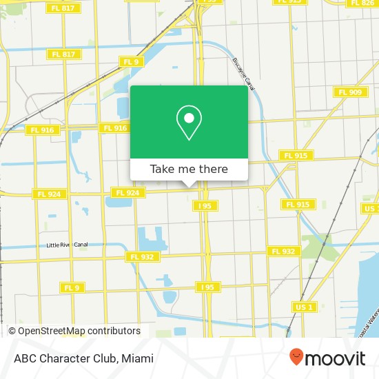 ABC Character Club, 847 NW 119th St Miami, FL 33168 map