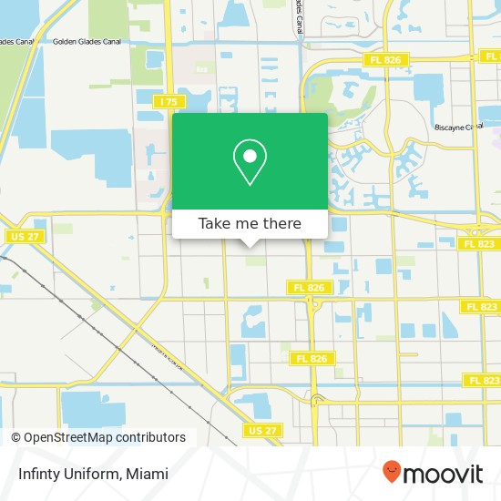 Infinty Uniform, 7725 W 26th Ave Hialeah, FL 33016 map