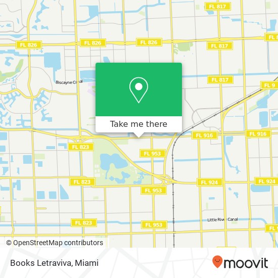 Books Letraviva map