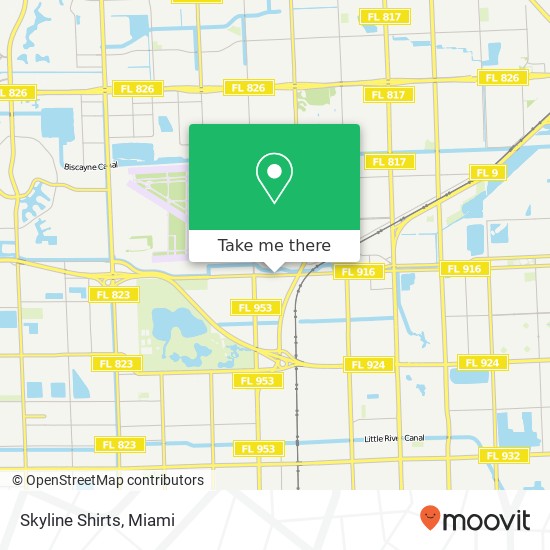 Skyline Shirts, 4083 NW 135th St Opa-Locka, FL 33054 map