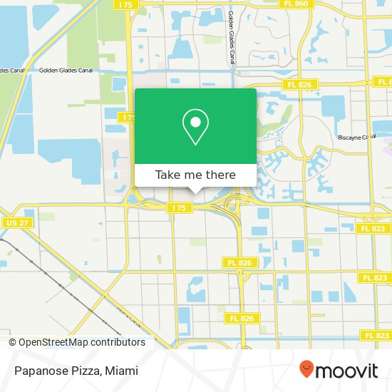 Papanose Pizza, 14044 NW 82nd Ave Miami Lakes, FL 33016 map