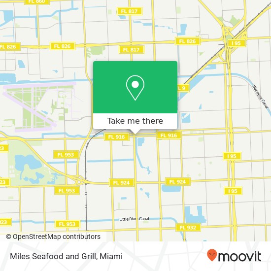 Miles Seafood and Grill, 13565 NW 27th Ave Opa-Locka, FL 33054 map