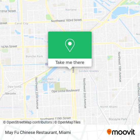 May Fu Chinese Restaurant map