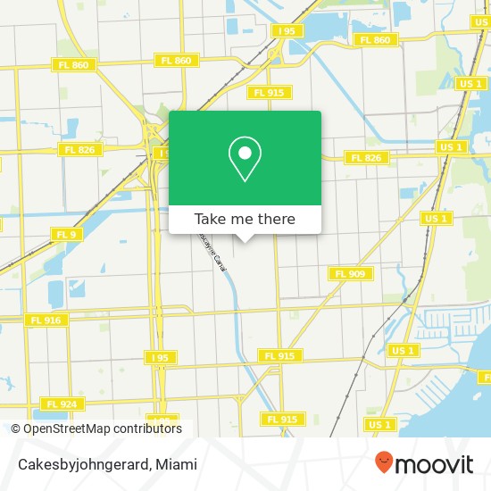 Cakesbyjohngerard, 14735 N Spur Dr Miami, FL 33161 map