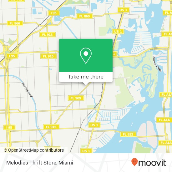Melodies Thrift Store, 14750 NE 16th Ave Miami, FL 33161 map