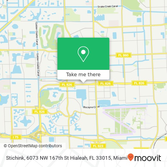 Stichink, 6073 NW 167th St Hialeah, FL 33015 map