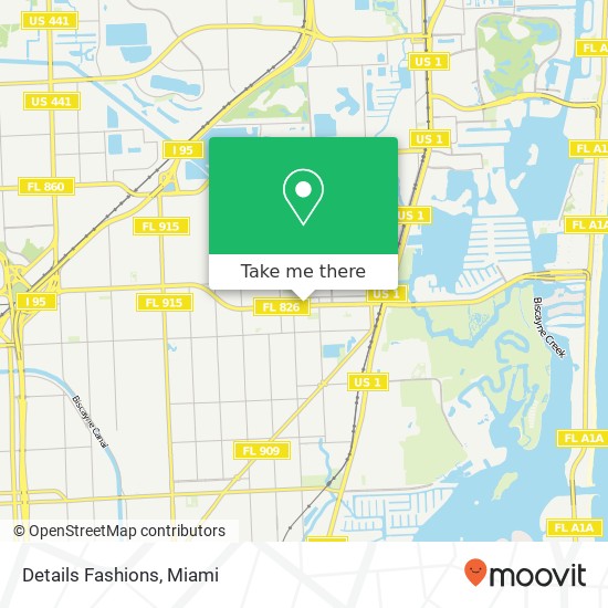 Details Fashions, 1675 NE 163rd St North Miami Beach, FL 33162 map