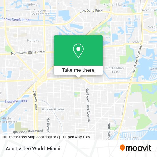 Adult Video World map